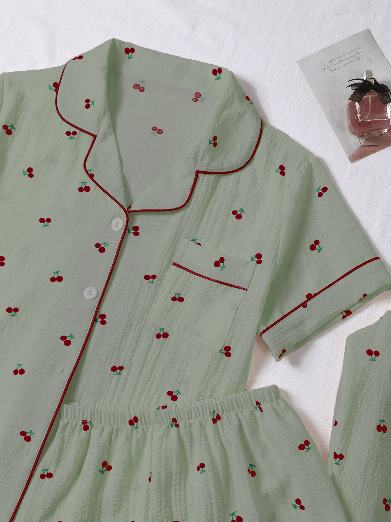 Cherry Blossom 3-Piece Women’s Lounge & Sleepwear Set