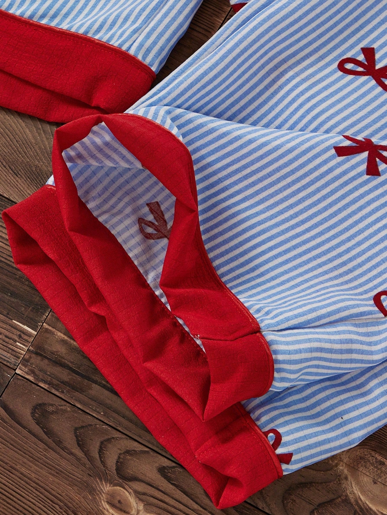 Bow Print 3-Piece Lounge & Sleepwear Set