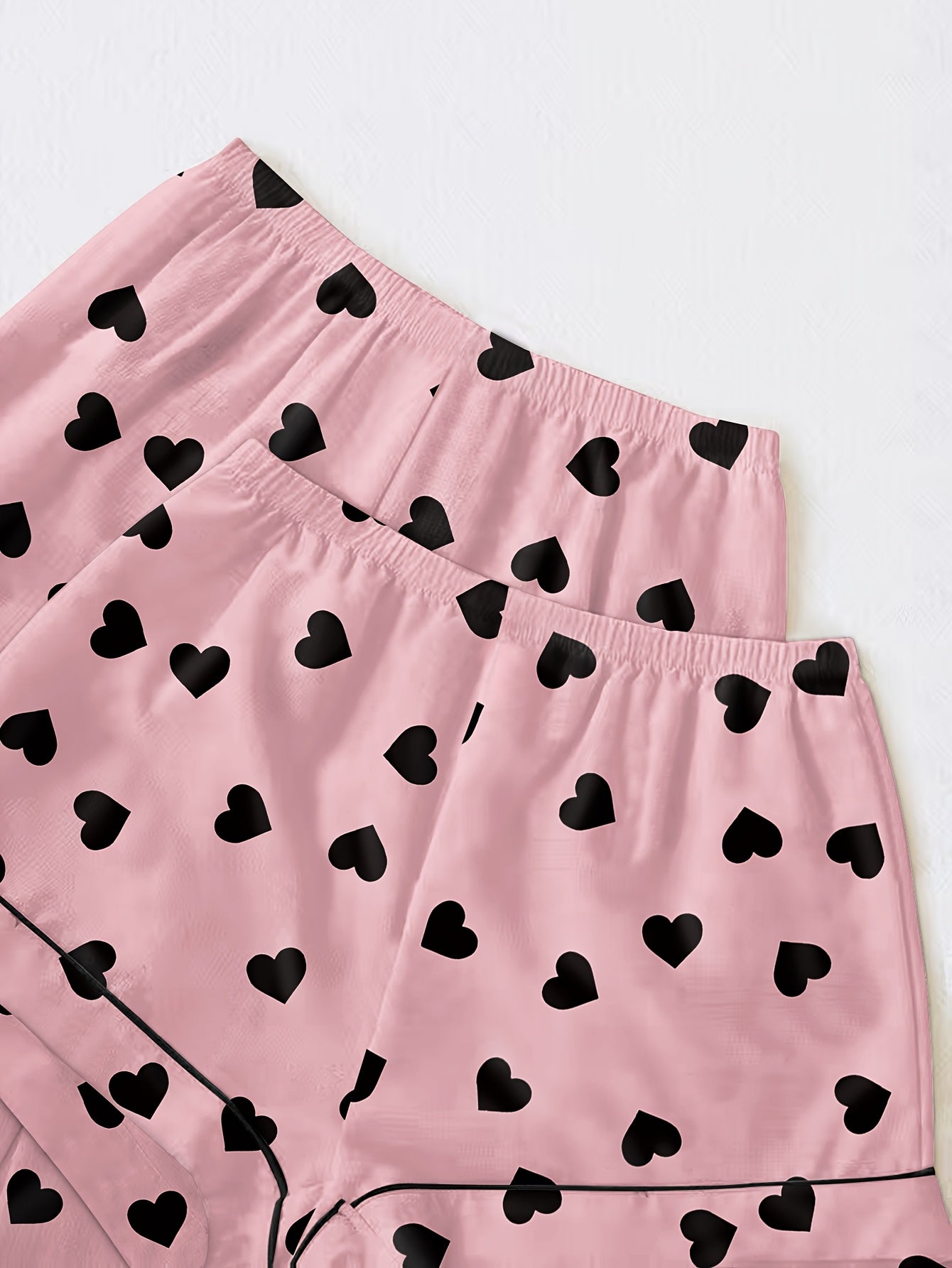 Blush Hearts 3-Piece Pajama Set
