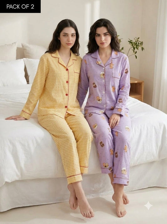 Sweet Dreams PJ Set – Pack of 2