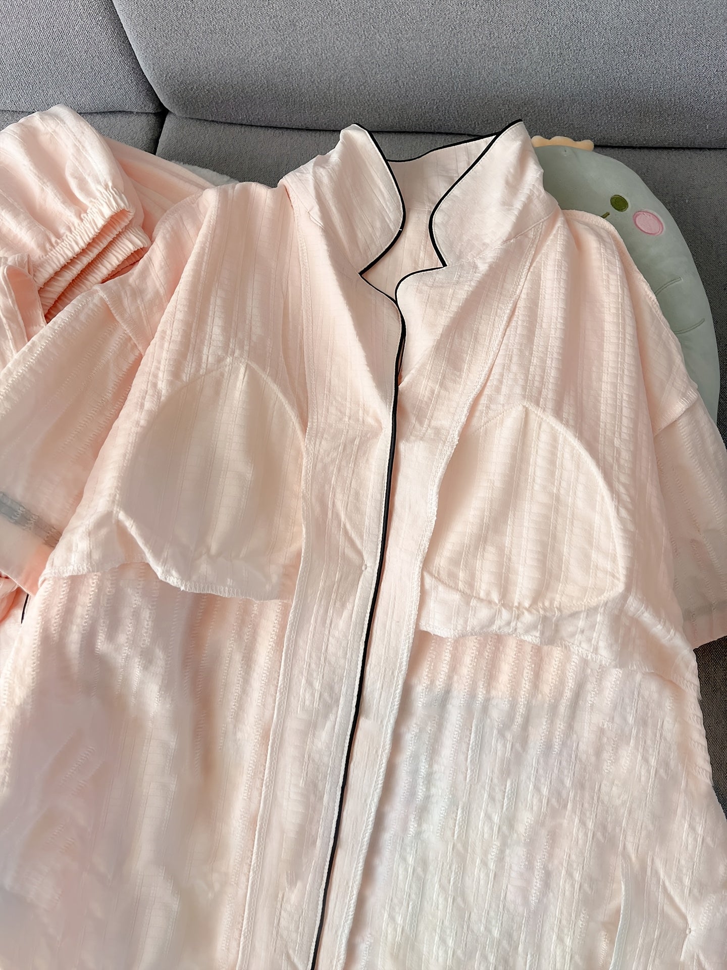 Blush Comfort 3-Piece Lounge Pajama Set