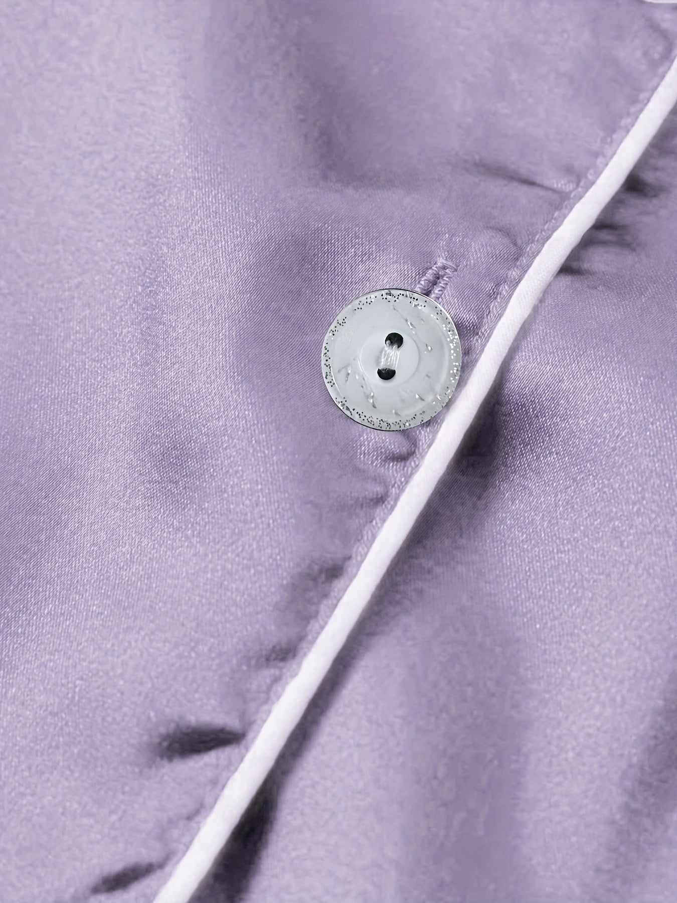 Lavender Luxe 3-Piece Satin Pajama Set