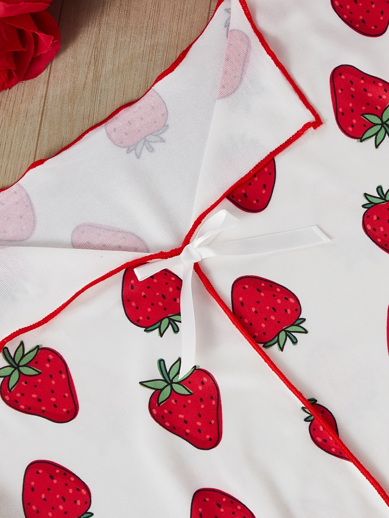 Strawberry Bliss 3-Piece Pajama Set