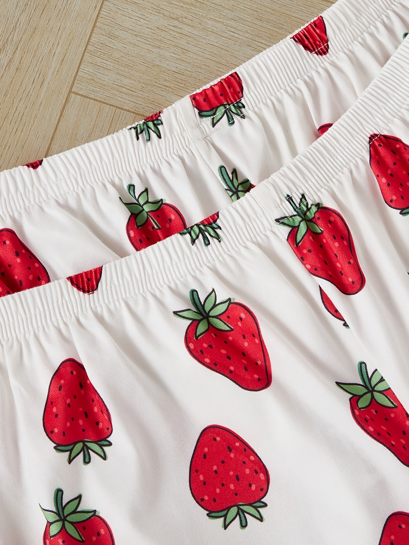 Strawberry Bliss 3-Piece Pajama Set